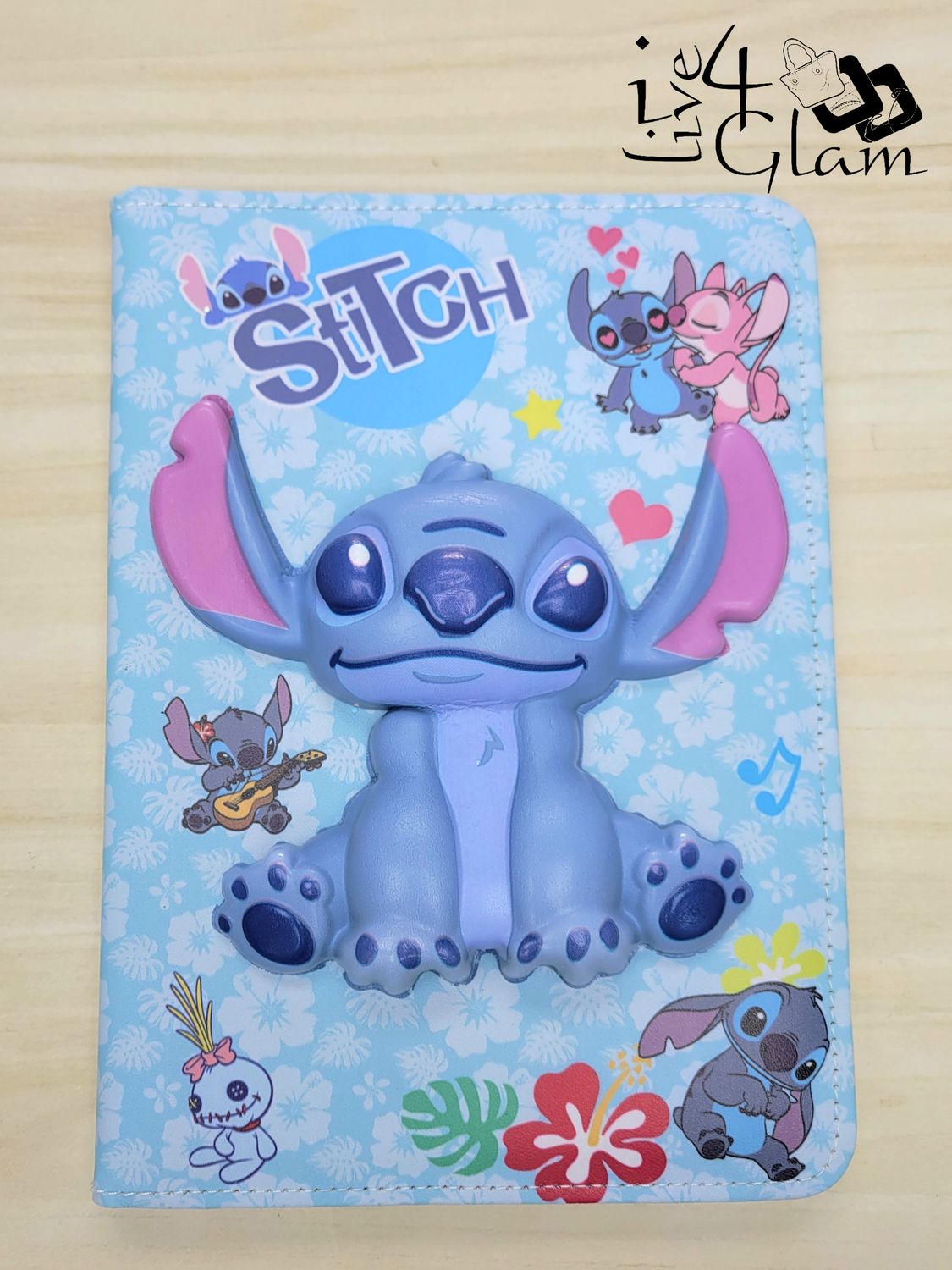 3D Stitch Journal Blue