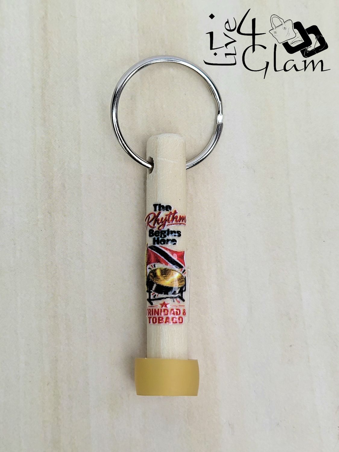 Mini Pan Stick Replica Keychain Rhythm Begins Here