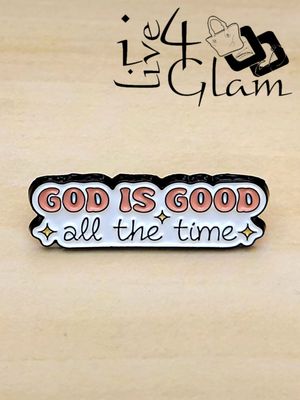 Enamel Pin God is Good