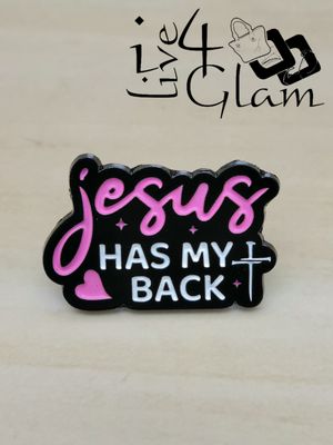 Enamel Pin Jesus Has My Back