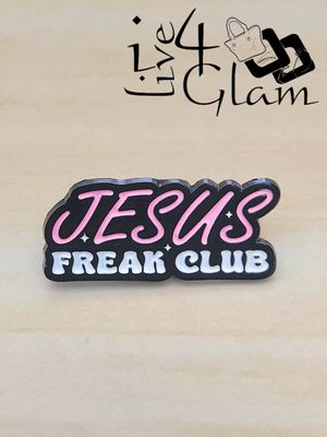 Enamel Pin Jesus Freak Club