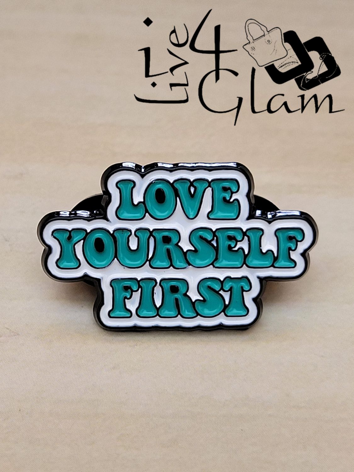 Enamel Pin Love Yourself First
