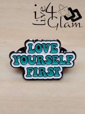 Enamel Pin Love Yourself First