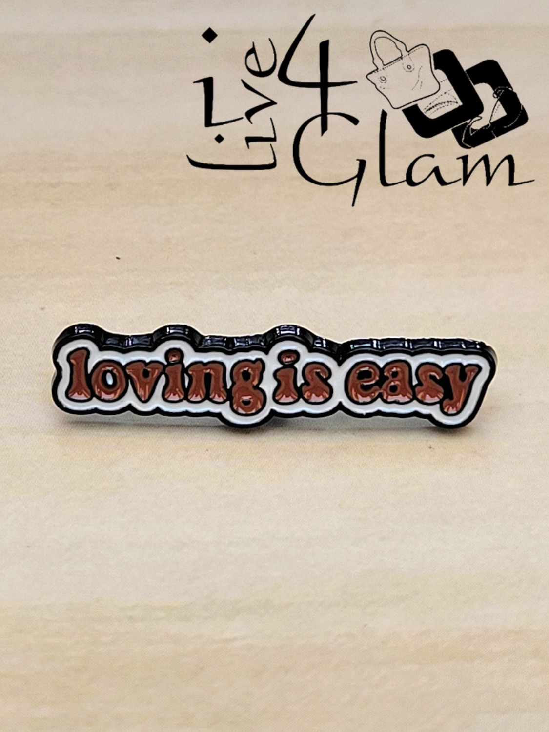 Enamel Pin Loving Is Easy