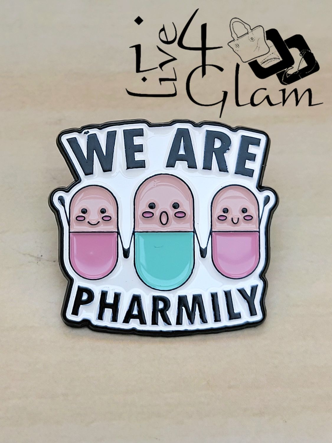 Enamel Pin We Are Pharmily