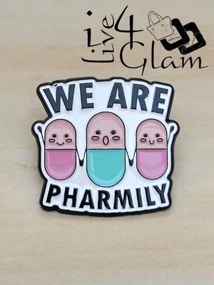Enamel Pin We Are Pharmily
