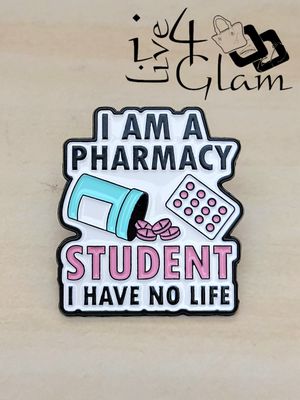 Enamel Pin Pharmacy Student