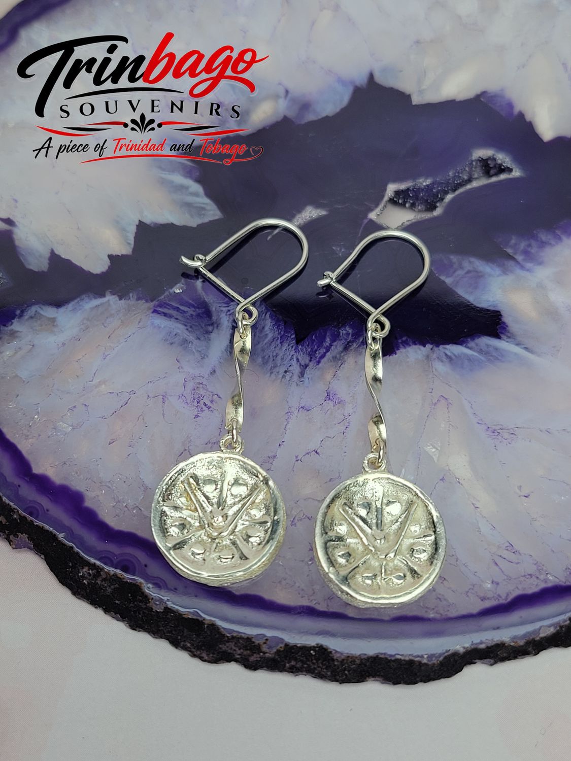 Sterling Silver Handmade Steelpan Earrings