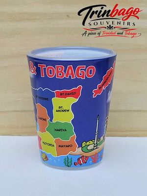 Trinidad and Tobago Shot Glass Landmarks