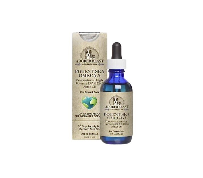 Adored Beast Potent-Sea Omega-3, 60ml