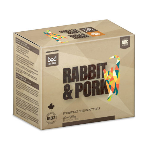 Big Country Raw Fare Game Rabbit &amp; Pork, 2lb