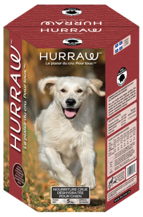 Hurraw Cru Déshydraté, Porc, 10kg
