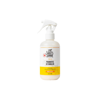 Skout&#39;s Honor Probiotic Detangler, Honeysuckle, 236ml