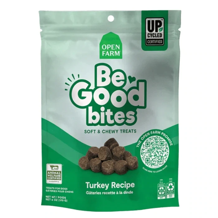 *TBD* Open Farm Be Good Bites Dog Treats, Turkey, 170g