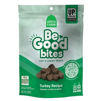 *TBD* Open Farm Be Good Bites Dog Treats, Turkey, 170g