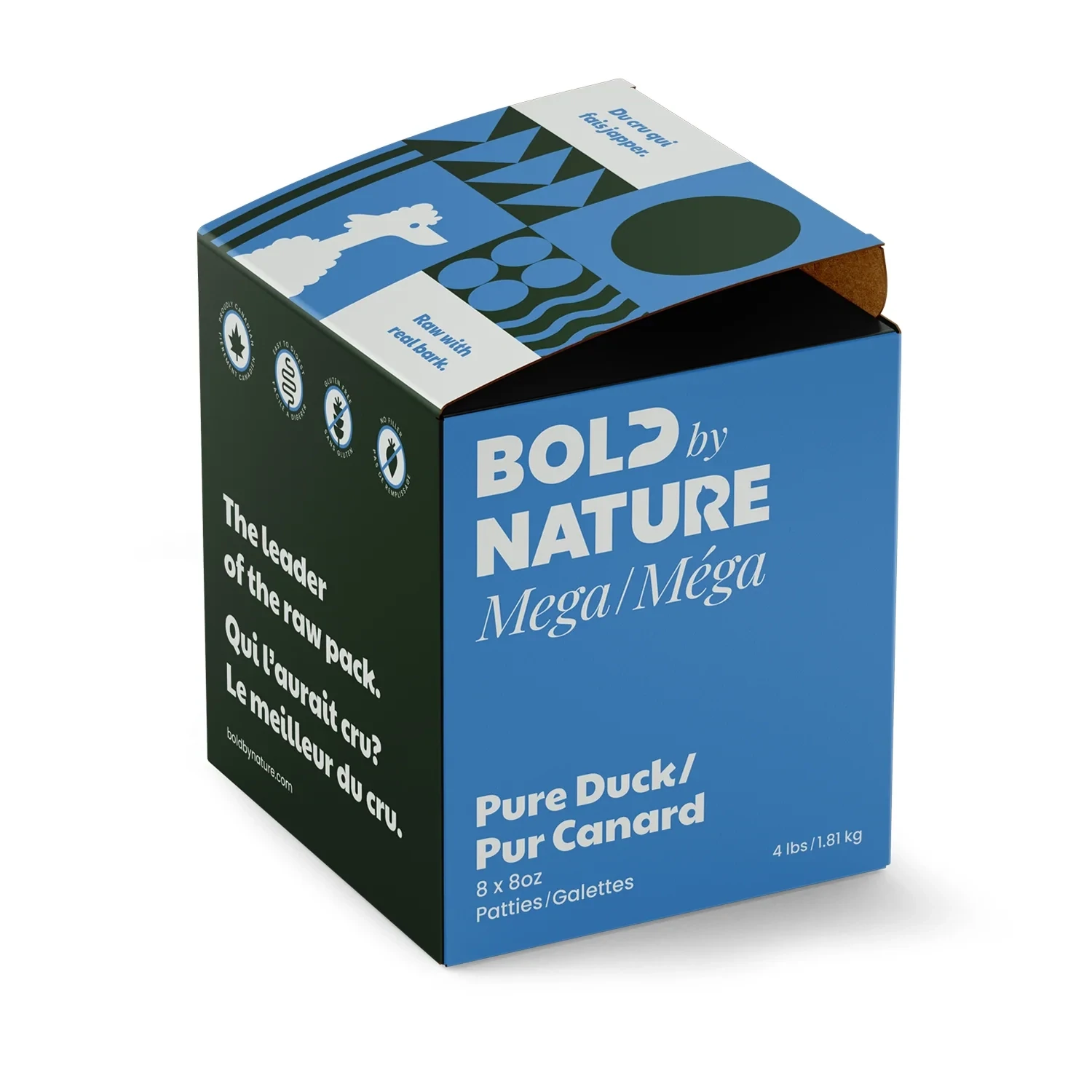 Bold By Nature Mega, Pure Duck, 4lb