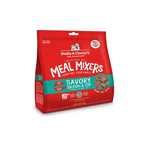 Stella &amp; Chewy&#39;s Freeze-Dried Meal Mixers, Savory Salmon &amp; Cod, 510g