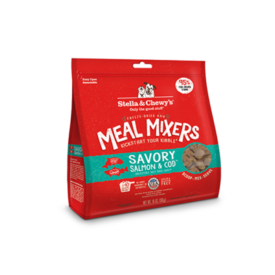 Stella &amp; Chewy&#39;s Freeze-Dried Meal Mixers, Savory Salmon &amp; Cod, 510g