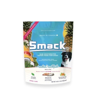 Smack Dog Food, Rockin&#39; Rockfish, 210g