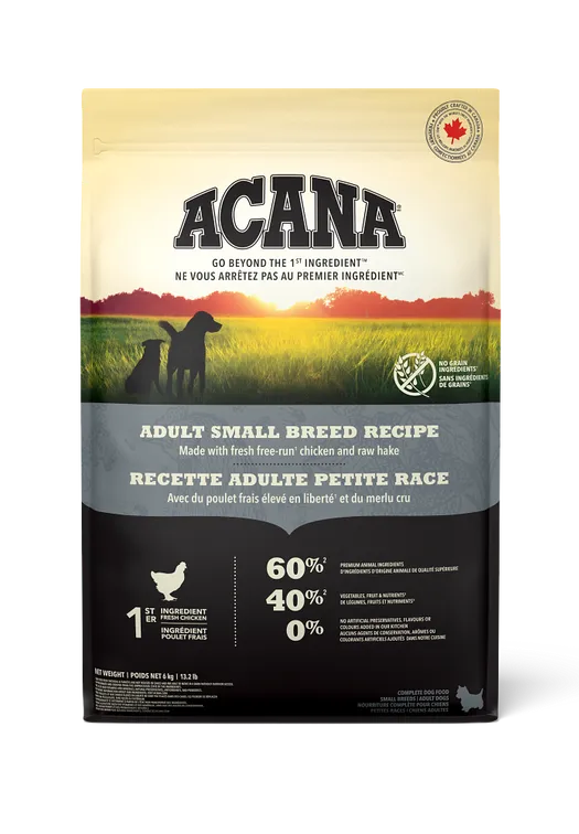 Acana Adult Small Breed Recipe, 2kg