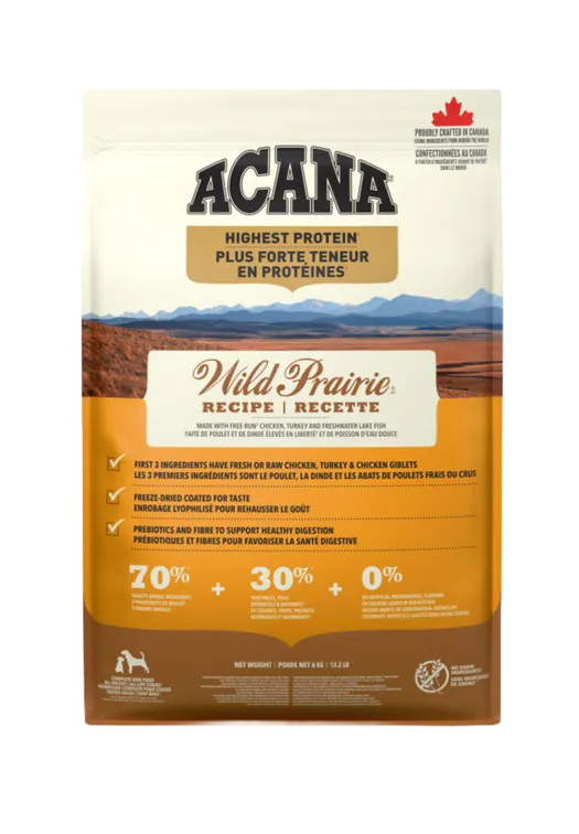 Acana Highest Protein, Wild Prairie, 2kg