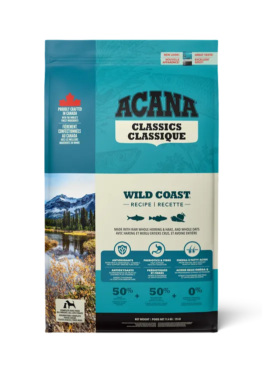 Acana Classics, Wild Coast Recipe, 2kg