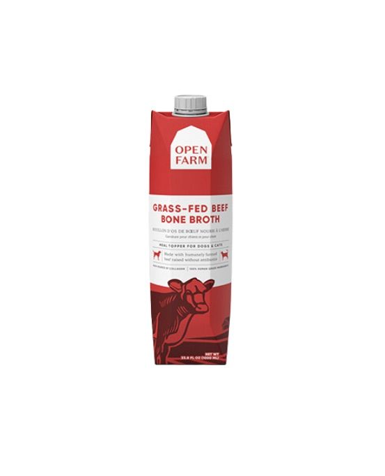 Open Farm, Bone Broth, Beef, 999ml