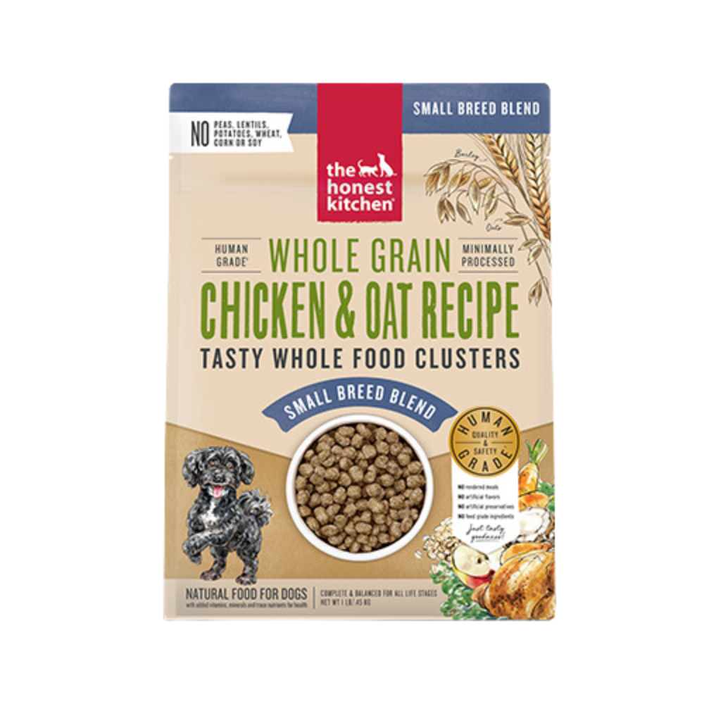 The Honest Kitchen Clusters, Dog/Dry, Chicken Small Breed, 1.81kg \ 4lb