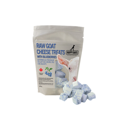 Happy Days Goat Cheese Treats w/Blueberries 100g