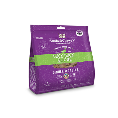 Stella &amp; Chewy&#39;s Freeze-Dried Cat Dinner Morsels, Duck Duck Goose, 510g