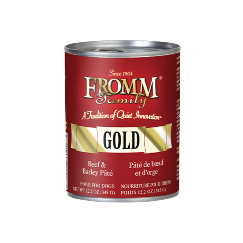 Fromm Dog Can, Beef &amp; Barley, 345g
