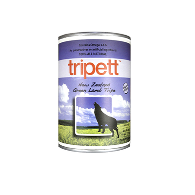 PetKind Tripett Dog Canned Food, New Zealand Green Lamb Tripe, 396g