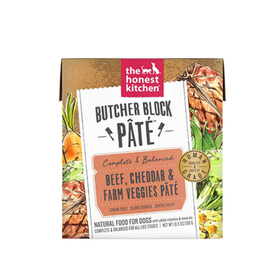 THK Butcher Block Pate, Beef, Cheddar &amp; Farm Veggies, 298g