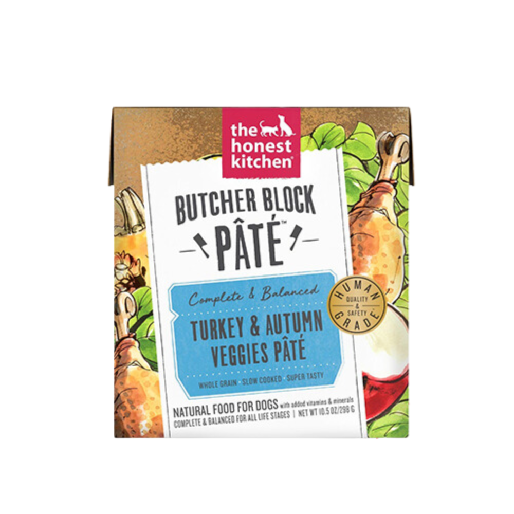 THK Butcher Block Pate, Turkey &amp; Autumn Veggies, 298g