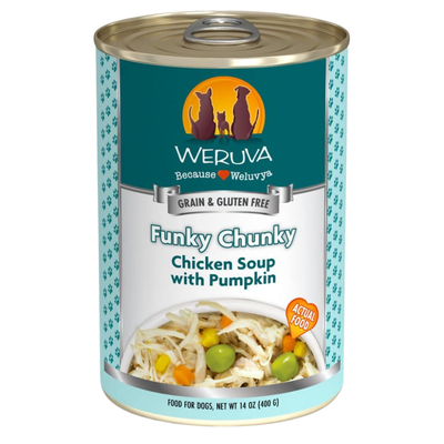 Weruva Classic Dog, Funky Chunky, 400g