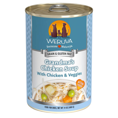 Weruva Classic Dog, Grandma&#39;s Chicken Soup, 400g