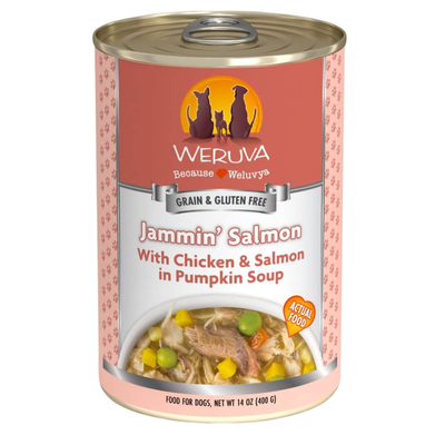 Weruva Classic Dog, Jammin&#39; Salmon, 400g