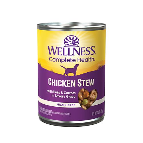 Wellness Dog Homestyle Stew, Chicken with Peas &amp; Carrots, 354g