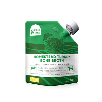 Open Farm, Bone Broth, Turkey, 354ml