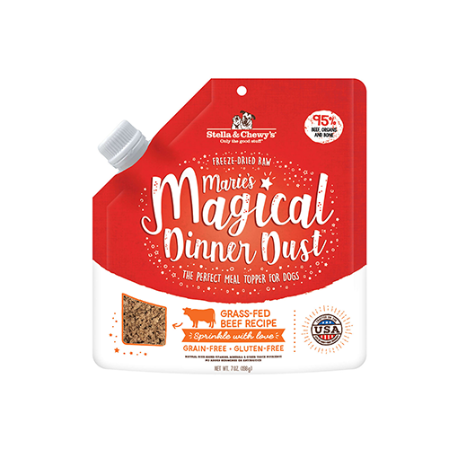 Stella &amp; Chewy&#39;s Magical Dinner Dust, Grass-Feed Beef, 198g