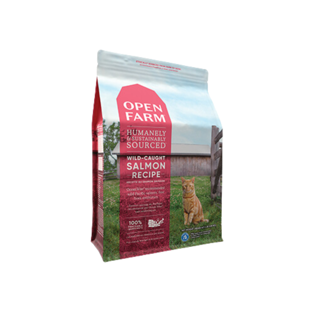 Open Farm Cat, Wild-Caught Salmon, 1.8kg \ 4lb