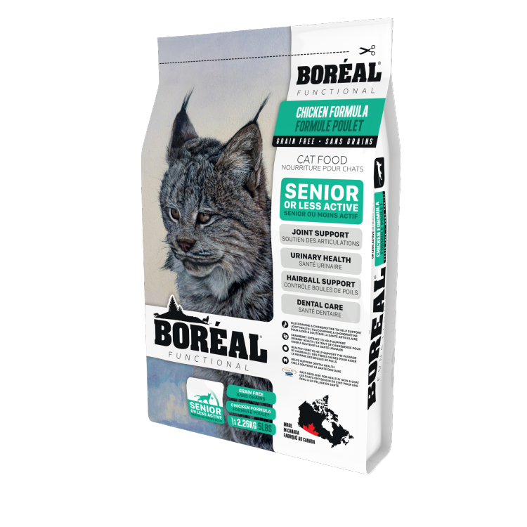 Boreal Cat Kibble, Functional Senior, 2.26kg