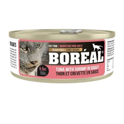 Boreal Cat Can, Tuna &amp; Shrimp, 156g