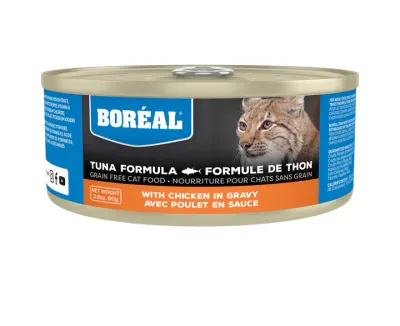 Boreal Cat Can, Tuna With Chicken, 156g