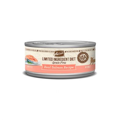 Merrick Cat, Limited Ingredient Diet, Real Salmon Recipe Pate, 5oz