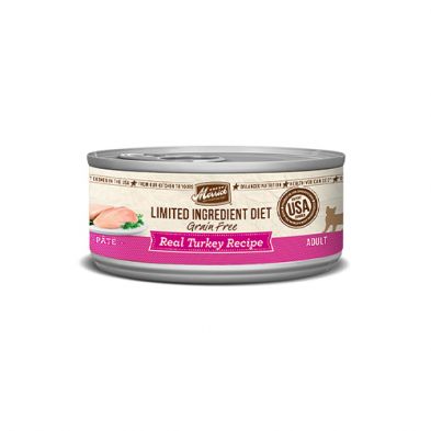 Merrick Cat, Limited Ingredient Diet, Real Turkey Recipe Pate, 5oz