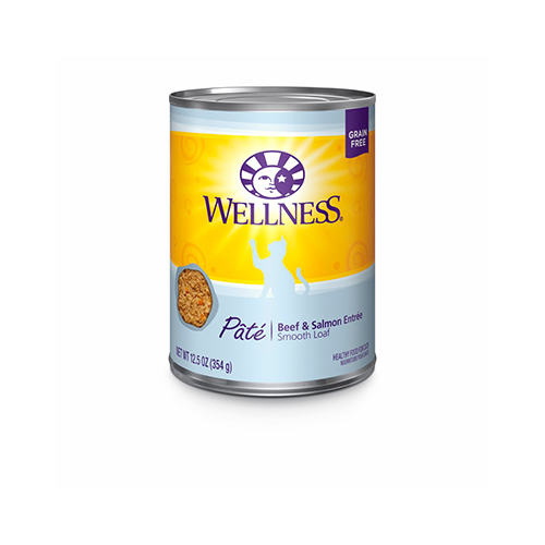 Wellness Cat, Complete Health Pate, Beef &amp; Salmon, 354g