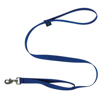 Nahak Double Handle Leash, Blue
