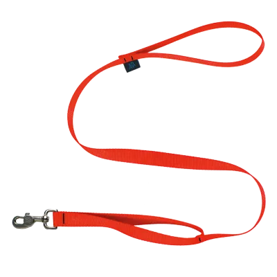 Nahak Double Handle Leash, Orange