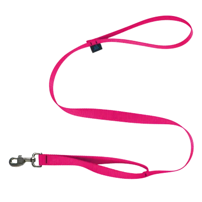 Nahak Double Handle Leash, Pink